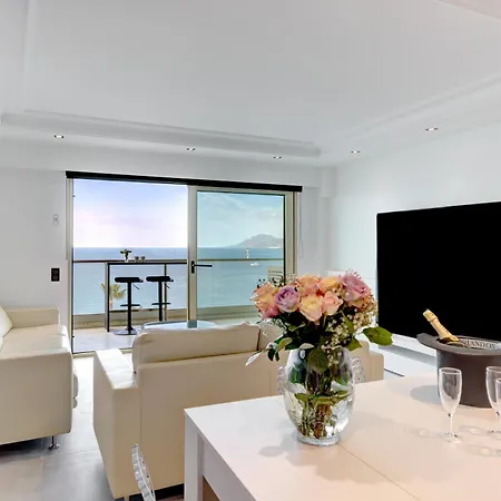 公寓 Croisette Sea View 戛纳